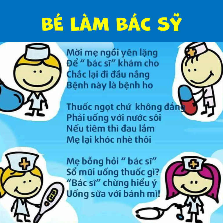 Giáo án bài thơ làm bác sĩ